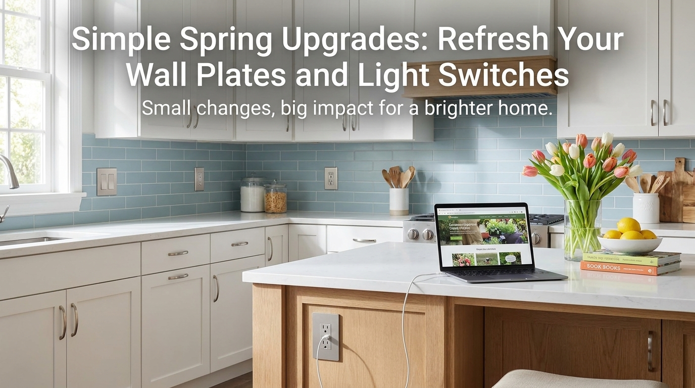 Why I Started with Wall Plates and Light Switches - Simple Spring Upgrades: Refresh Your Wall Plates and Light Switches