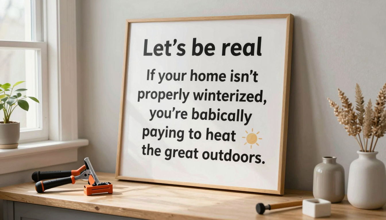 Why Winterizing Your Home Actually Matters - Winterizing Your Home: DIY Tips to Save on Heating