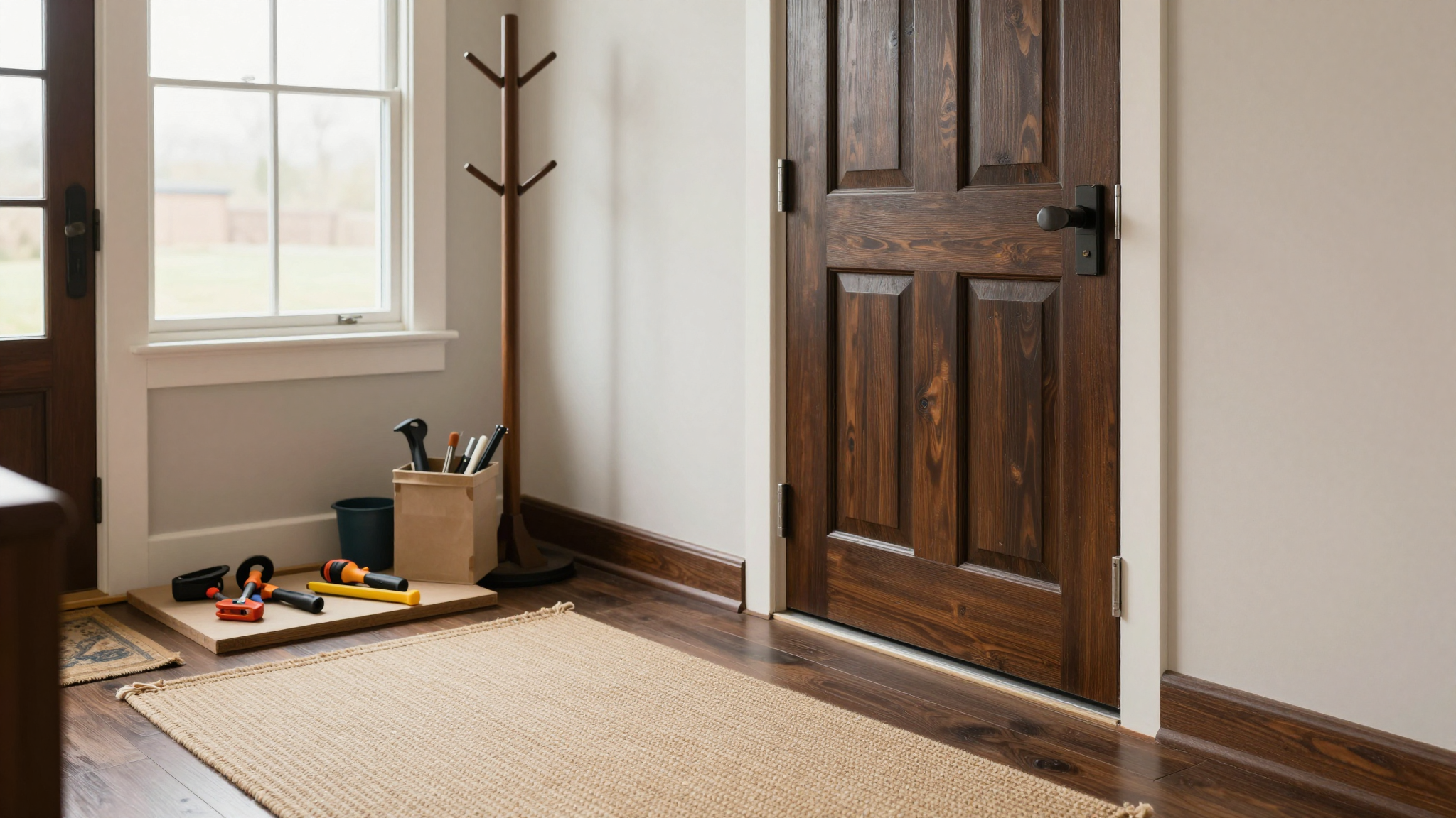 Creating a Welcoming Entryway (Without Spending a Fortune) - Refreshing Your Home for Spring: 10 DIY Touches