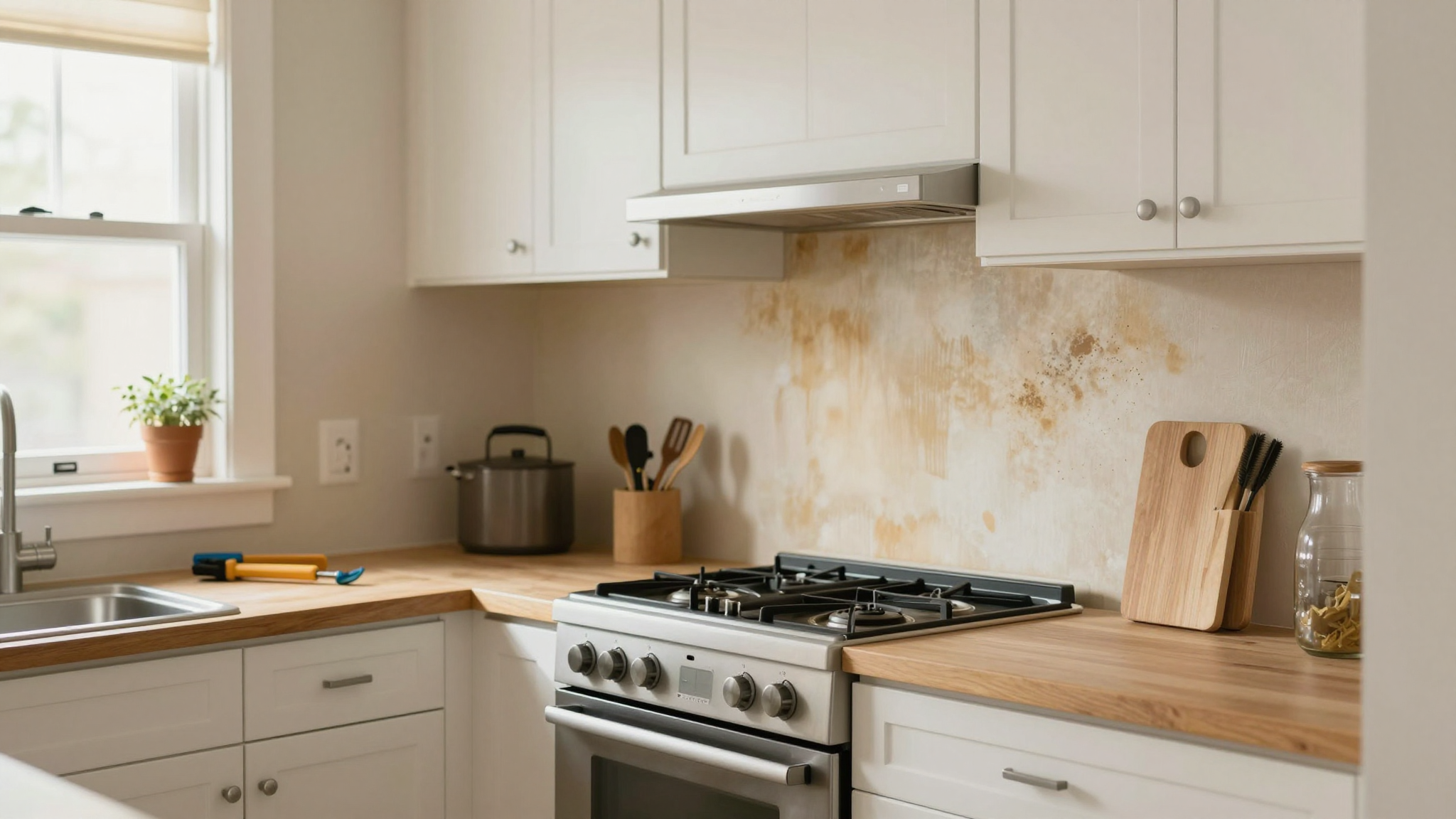 How I Installed My First Tile Backsplash (And What I Learned) - A Beginner's Guide to Installing a Tile Backsplash