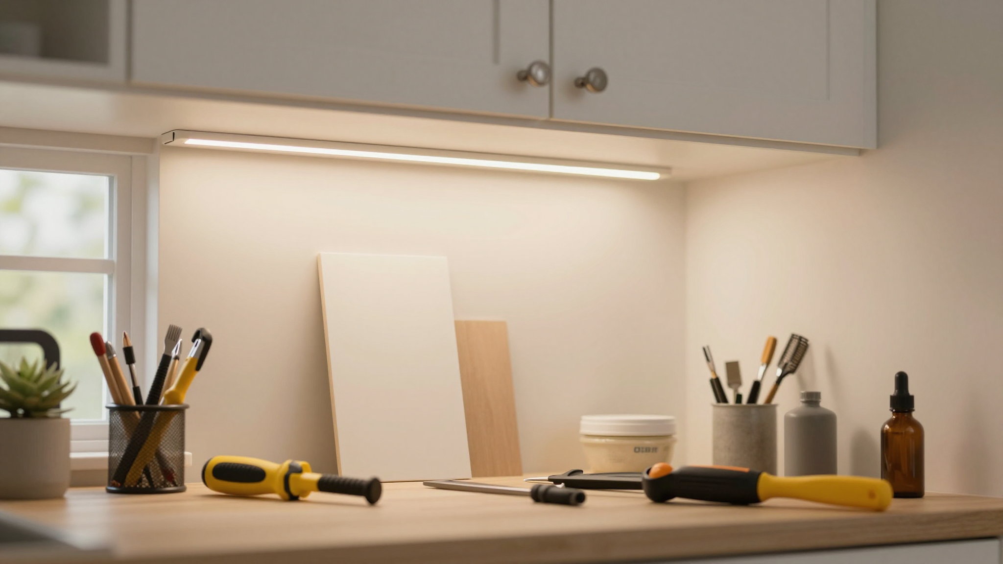 Bonus: Lighting and Glass Inserts for a Modern Touch - 5 Easy Ways to Modernize Outdated Kitchen Cabinets