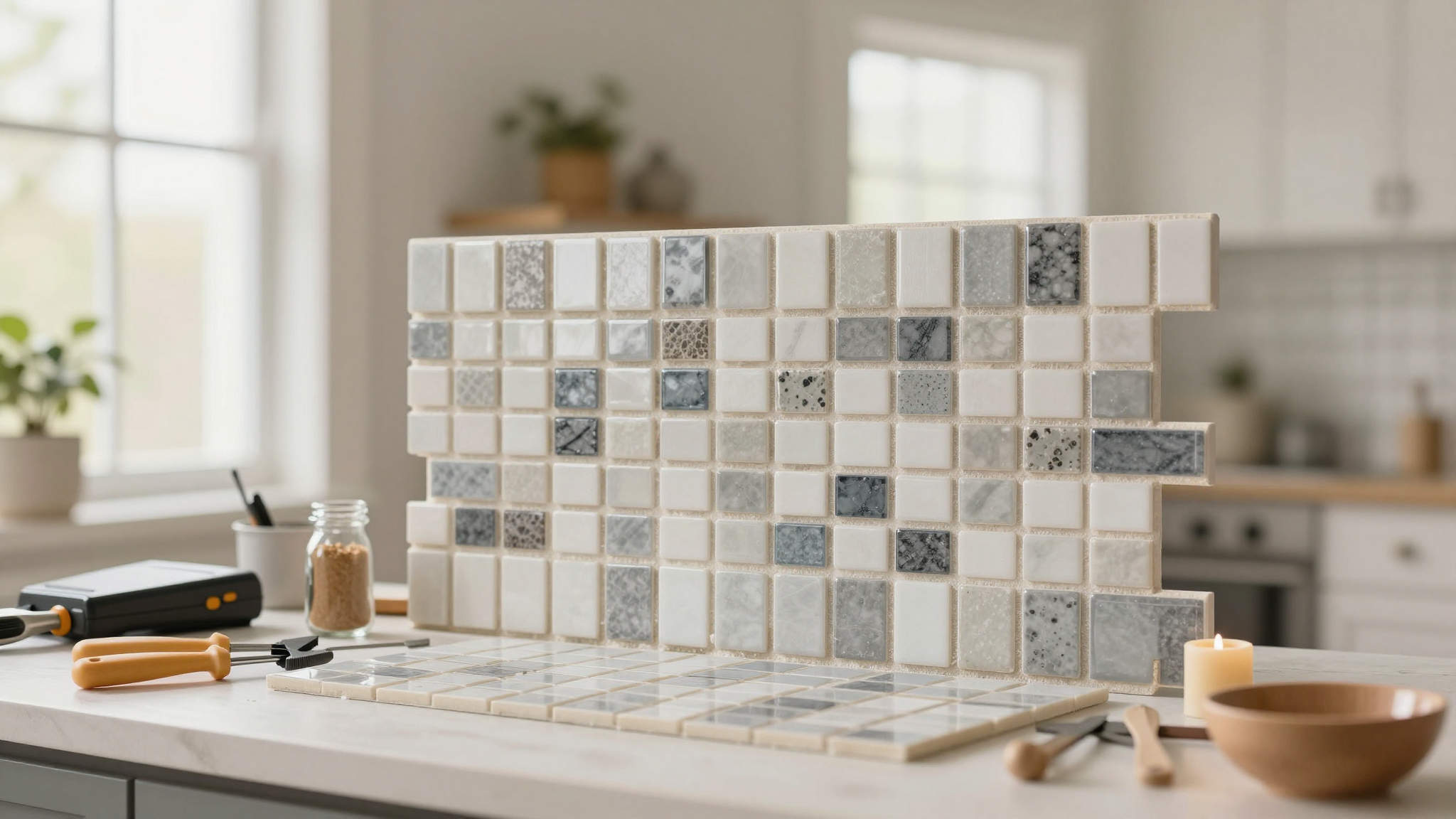 Backsplash DIY: How to Upgrade Your Kitchen in a Weekend - Simple Kitchen Updates You Can Tackle Over a Long Weekend