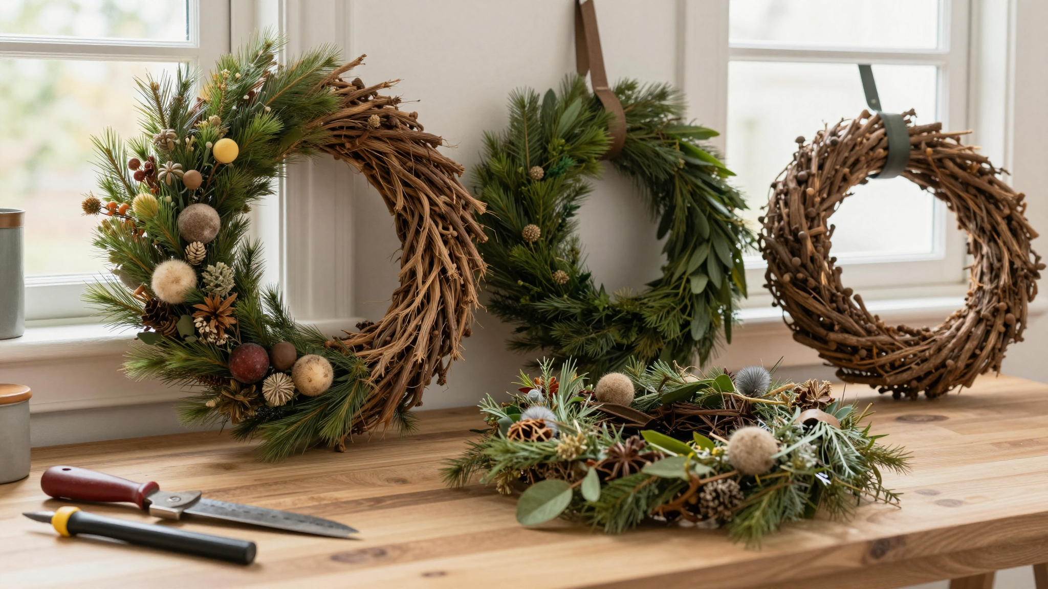 Creative Wreath Ideas (Plus My Favorite Combinations) - Handmade Wreaths for Every Season: Step-by-Step Tutorials