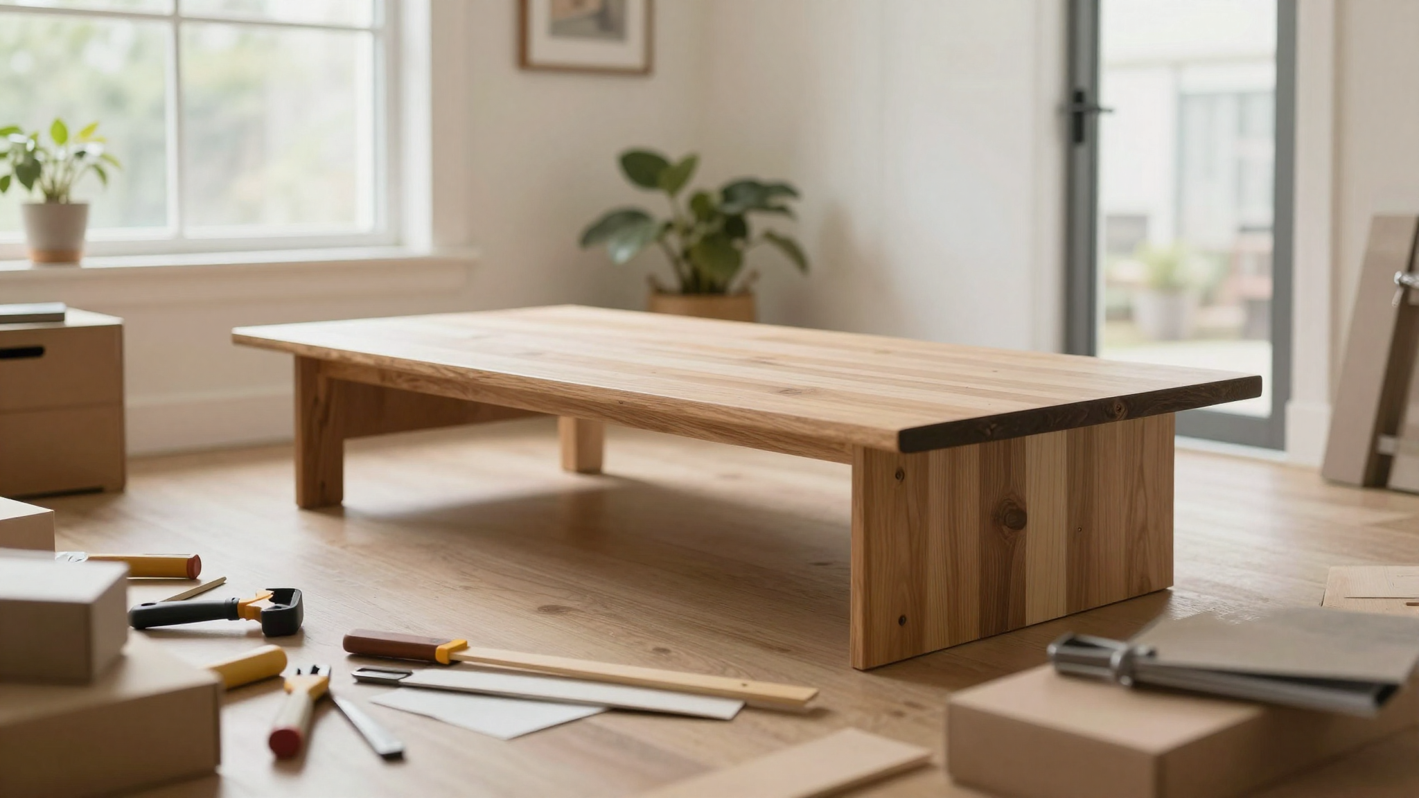 Coffee Table Makeover: From Basic to Beautiful - Coffee Table Makeover: From Basic to Beautiful