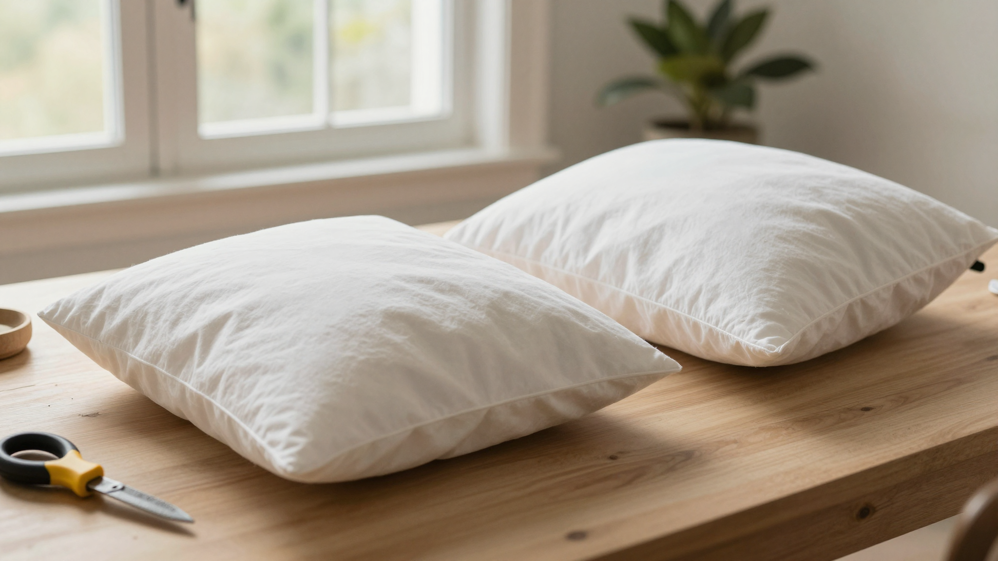 Step-by-Step: How I Make No-Sew Pillow Covers (With My Real-Life Tips) - How to Make Pillow Covers Without a Sewing Machine