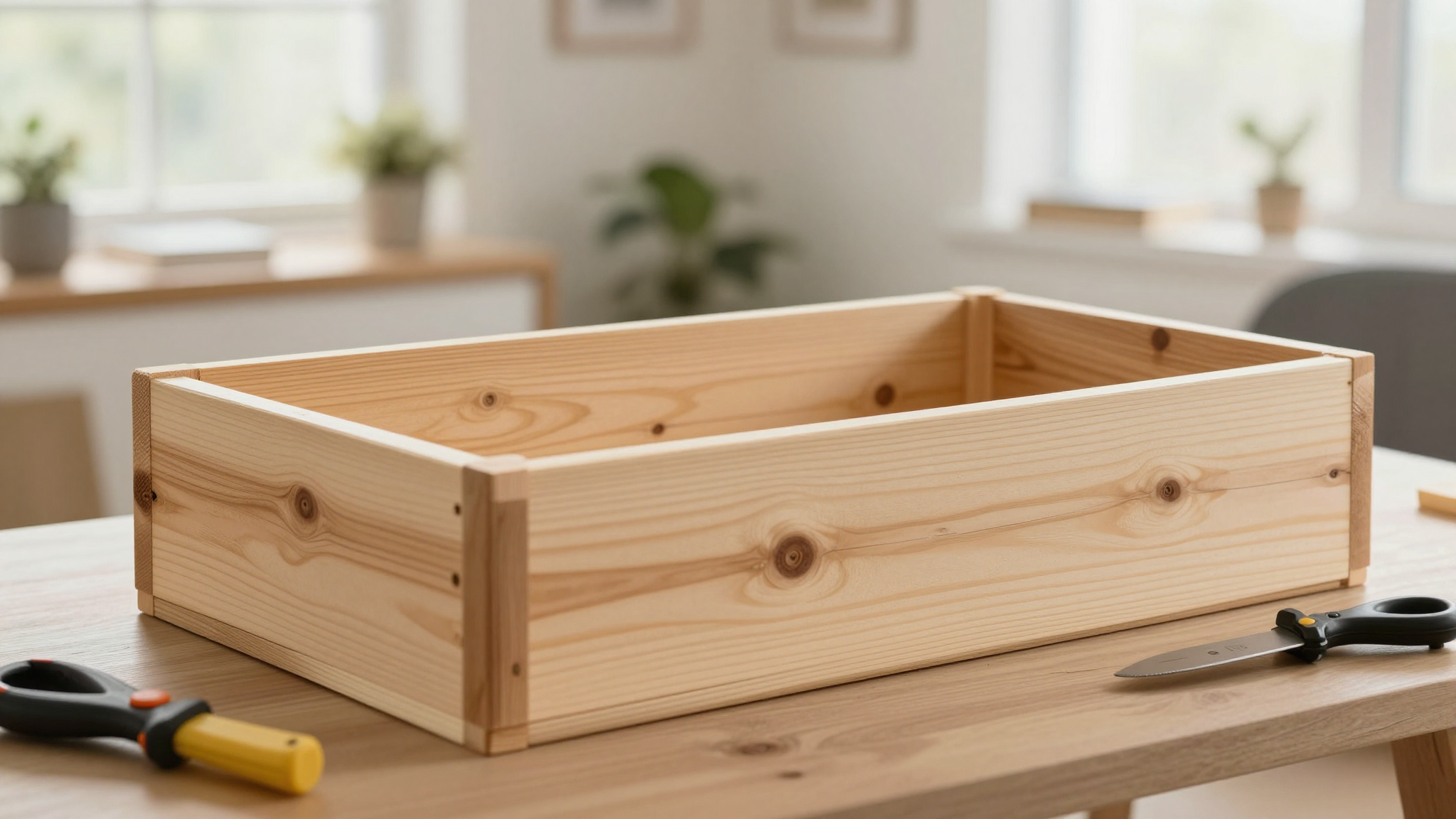 Building Your First Wooden Planter Box - Outdoor Planters You Can Build with Basic Tools