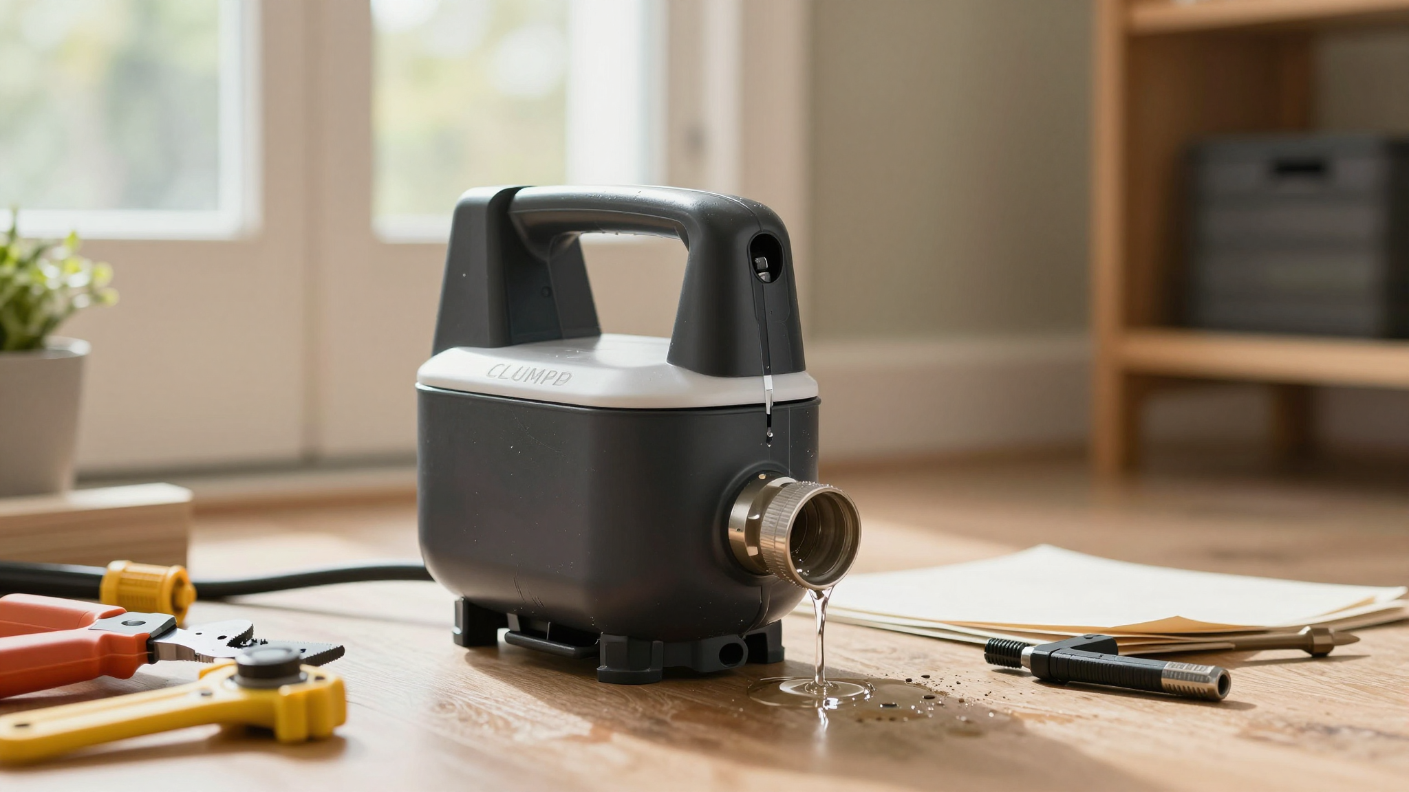 Checking the Discharge Pipe (Because Water Going Out Is Just as Important as Water Coming In) - Testing Your Sump Pump Before