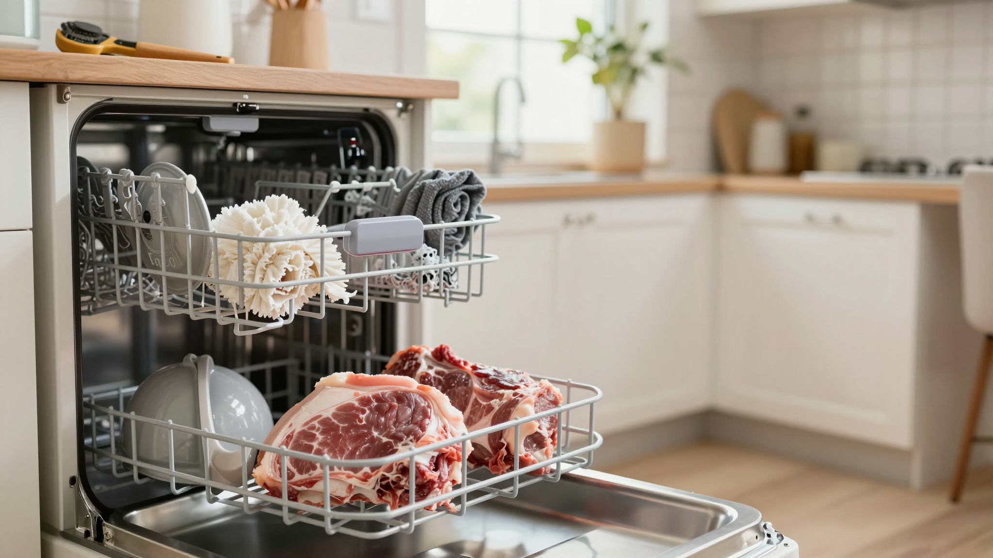 Step 4: Sanitize Safely (Especially for Stainless Steel Dishwashers) - Deep Clean Your Dishwasher: Remove Buildup and Improve