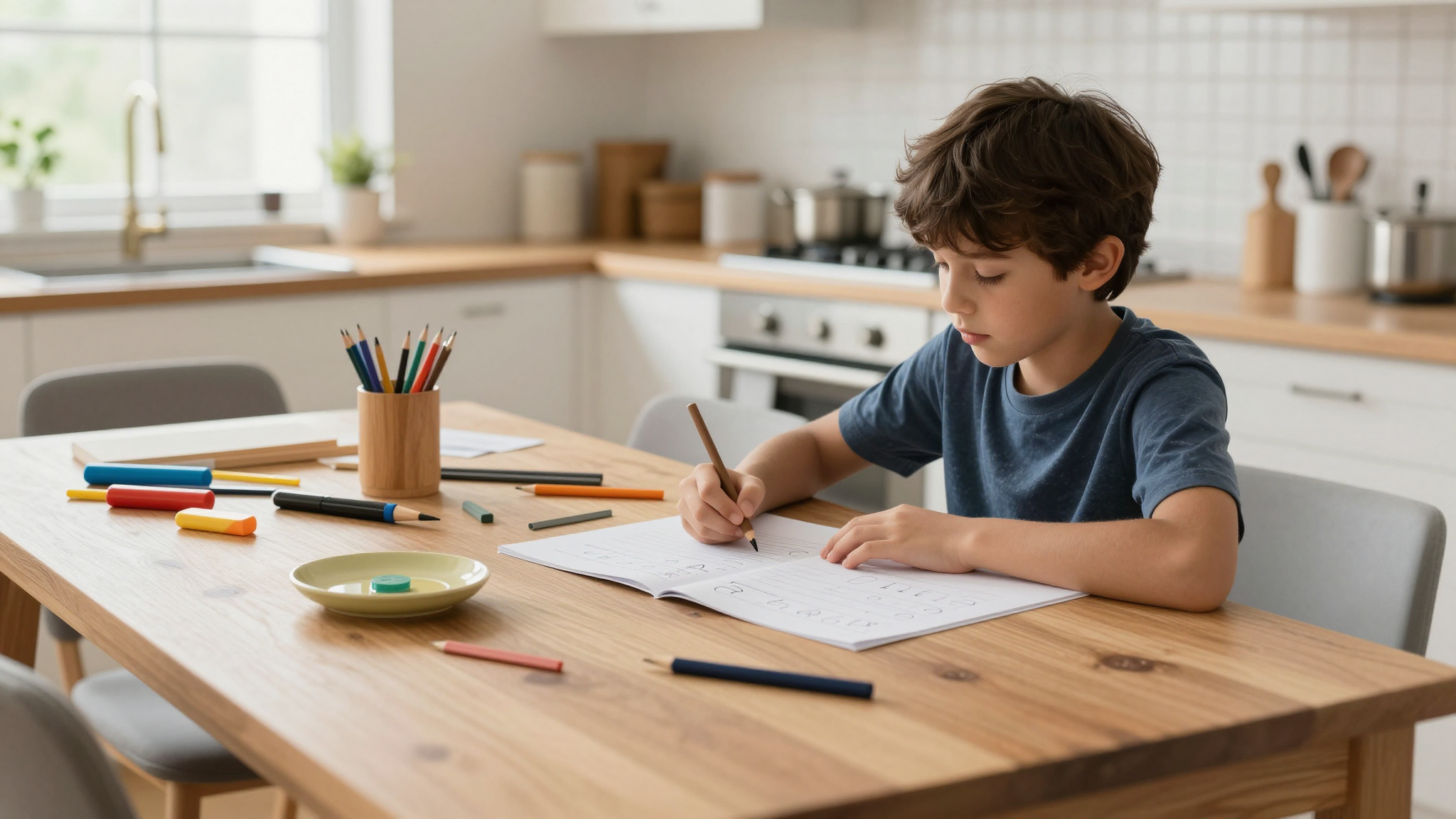 Creating a Homework Station That Actually Gets Kids to Focus (Without the Tears) - Creating a Homework Station That Keeps Kid