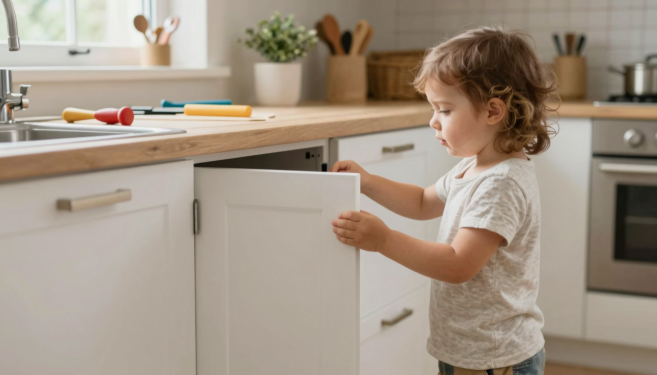 Why I Built a Busy Board for My Toddler (And Why You Should Too) - DIY Busy Board for Toddlers: Safe Sensory Play