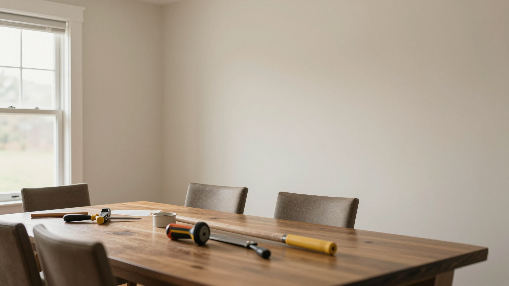 Finding the Perfect Spot for Our Timeline - DIY Family Photo Timeline: A Growing Wall of Memories