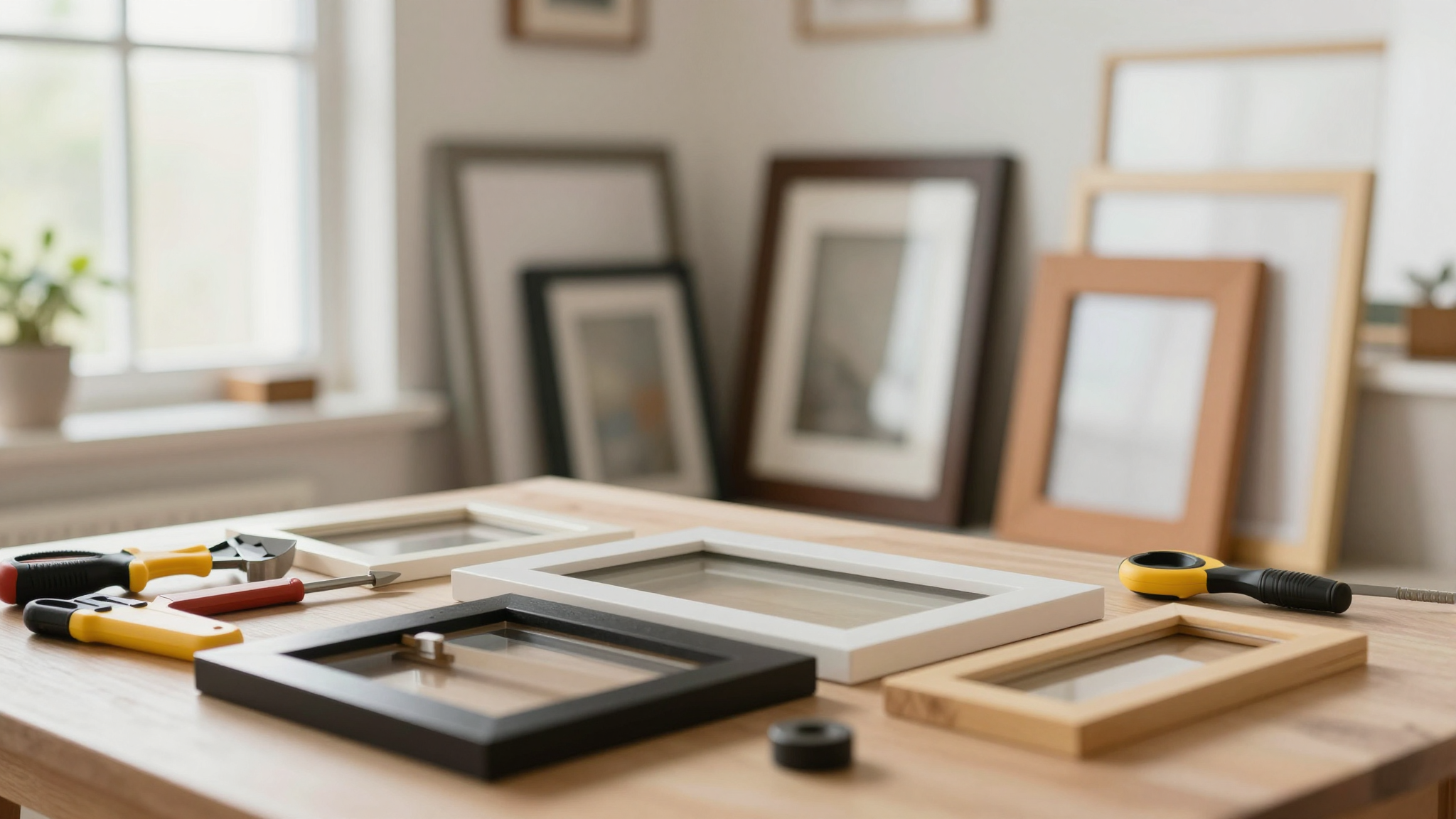 Frame Selection: What We Used and Why - DIY Family Photo Timeline: A Growing Wall of Memories