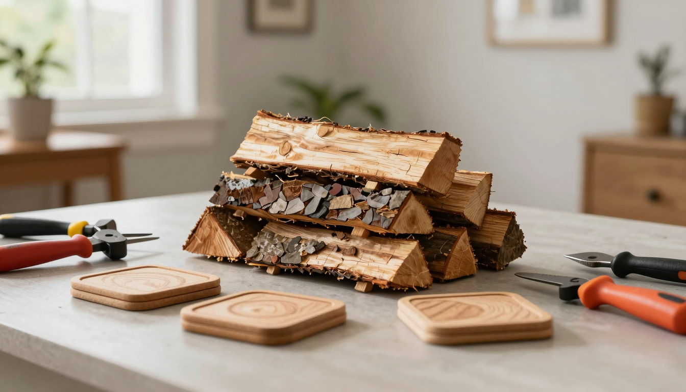 Wood Slice Coasters & Decor: My Real-Life Tips for Rustic Charm - Wood Slice Coasters and Decor: Natural Rustic Charm