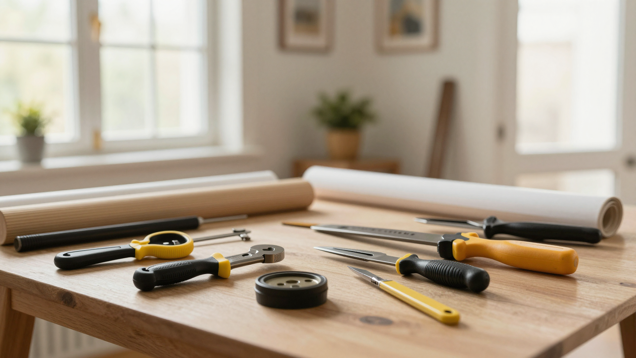 What You'll Need to Get Started - DIY Leather Drawer Pulls: An Easy Cabinet Update