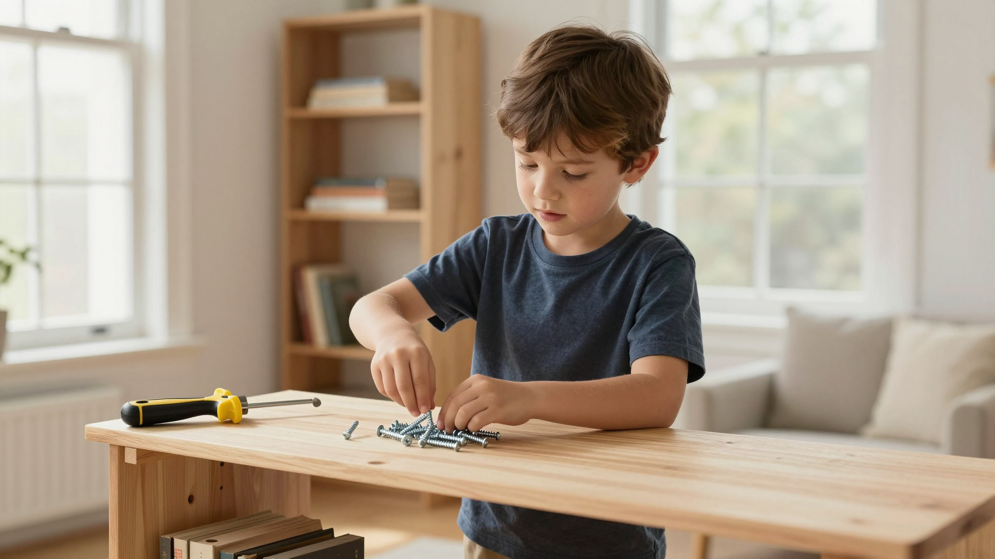 Building a Kids' Workbench: Real-Life Lessons from My DIY Journey - Building a Kids' Workbench: Let Them Help with Projects
