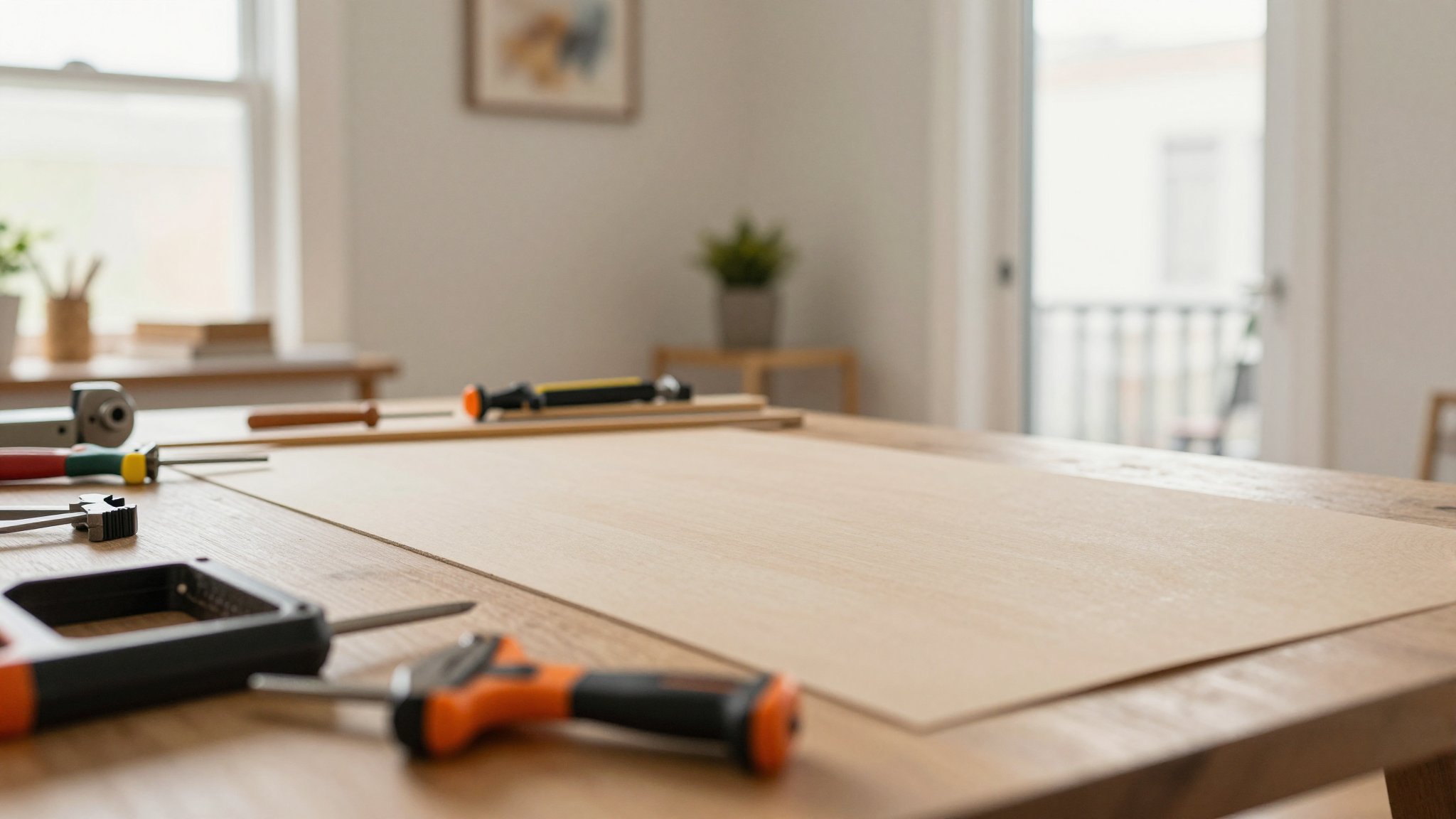 Preparing Your Wall (The Step Most People Skip) - Creating Geometric Accent Walls with Painter's Tape