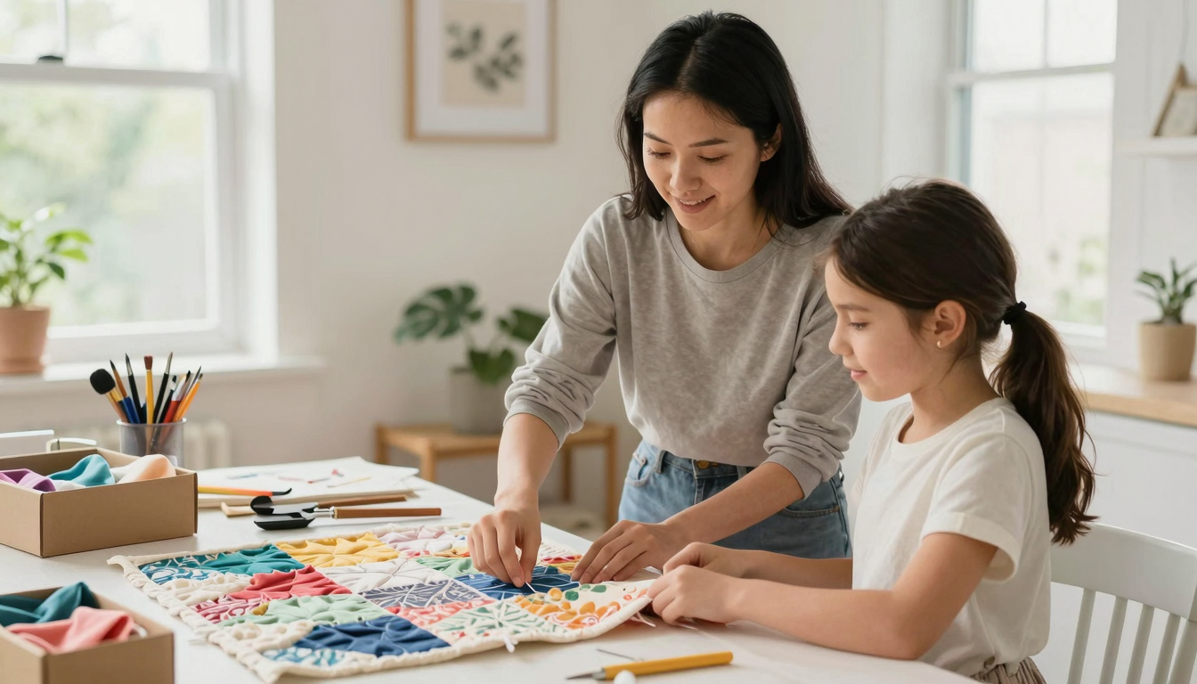 How I Turn Leftover Fabric into Stunning Wall Art (With Real Mistakes & Fixes!) - Creating Fabric Wall Art: Use Leftover Mate