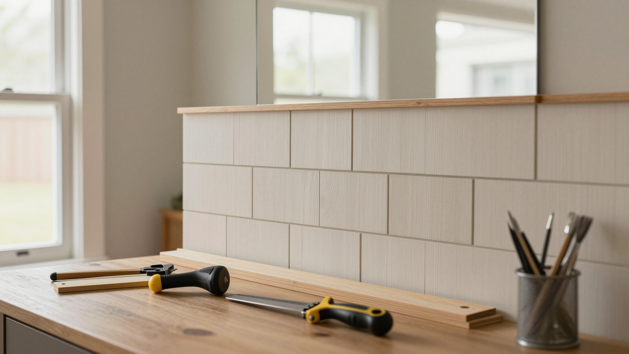 Step-by-Step: How I Installed My Faux Shiplap (Without Calling for Help) - Installing Faux Shiplap: The Affordable Way