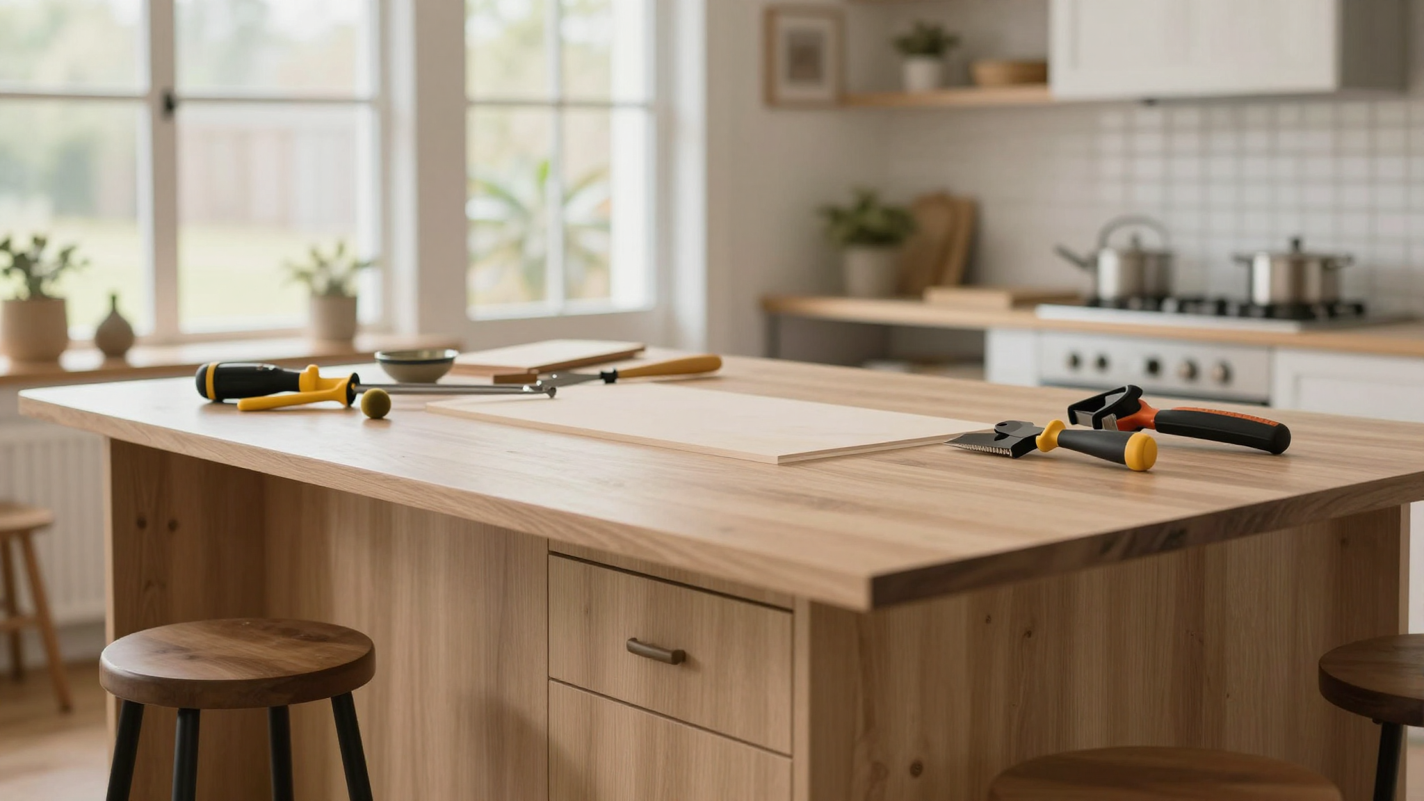 Optimizing Functionality: Making Sure Your Island Works as Hard as It Looks - Building a Kitchen Island from Stock Cabinets