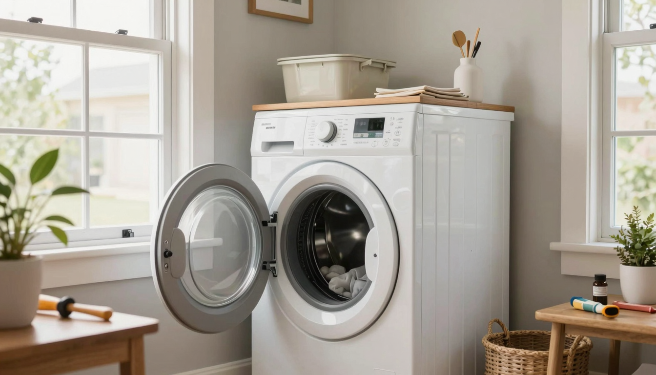 How I Transformed My Dull Laundry Room for Under $400 (And Why It Was Worth Every Penny) - Budget-Friendly Laundry Room Trans