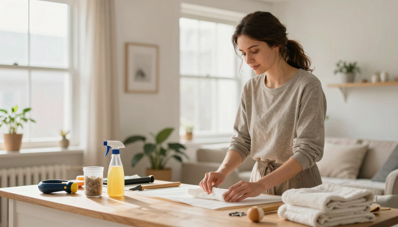 My Realistic Spring Cleaning Plan (That Actually Fits Into a Mom’s Life) - Room-by-Room Spring Cleaning Checklist for Busy Mo