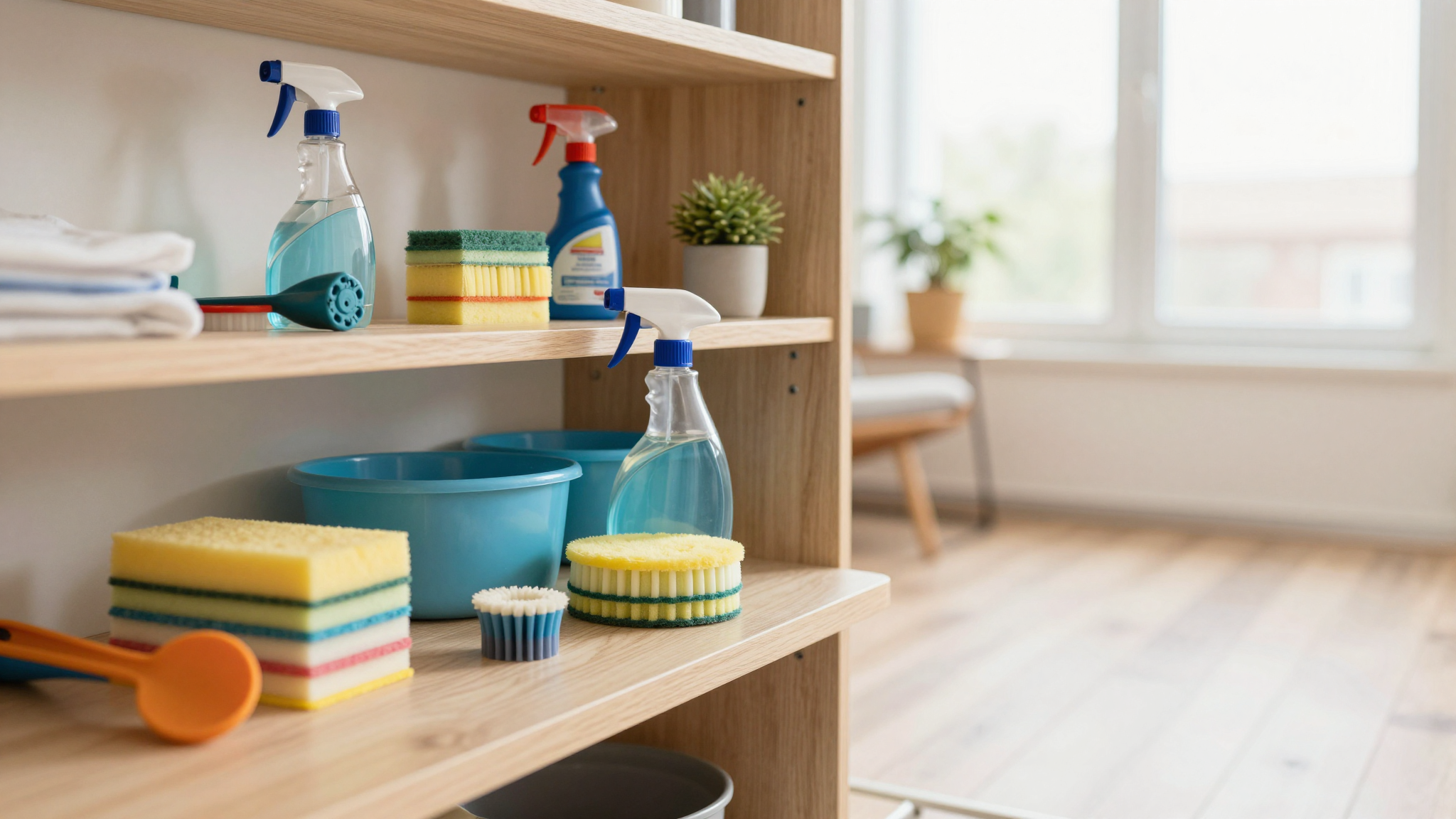 First, Grab These Tools (No Fancy Stuff Needed) - Room-by-Room Spring Cleaning Checklist for Busy Moms
