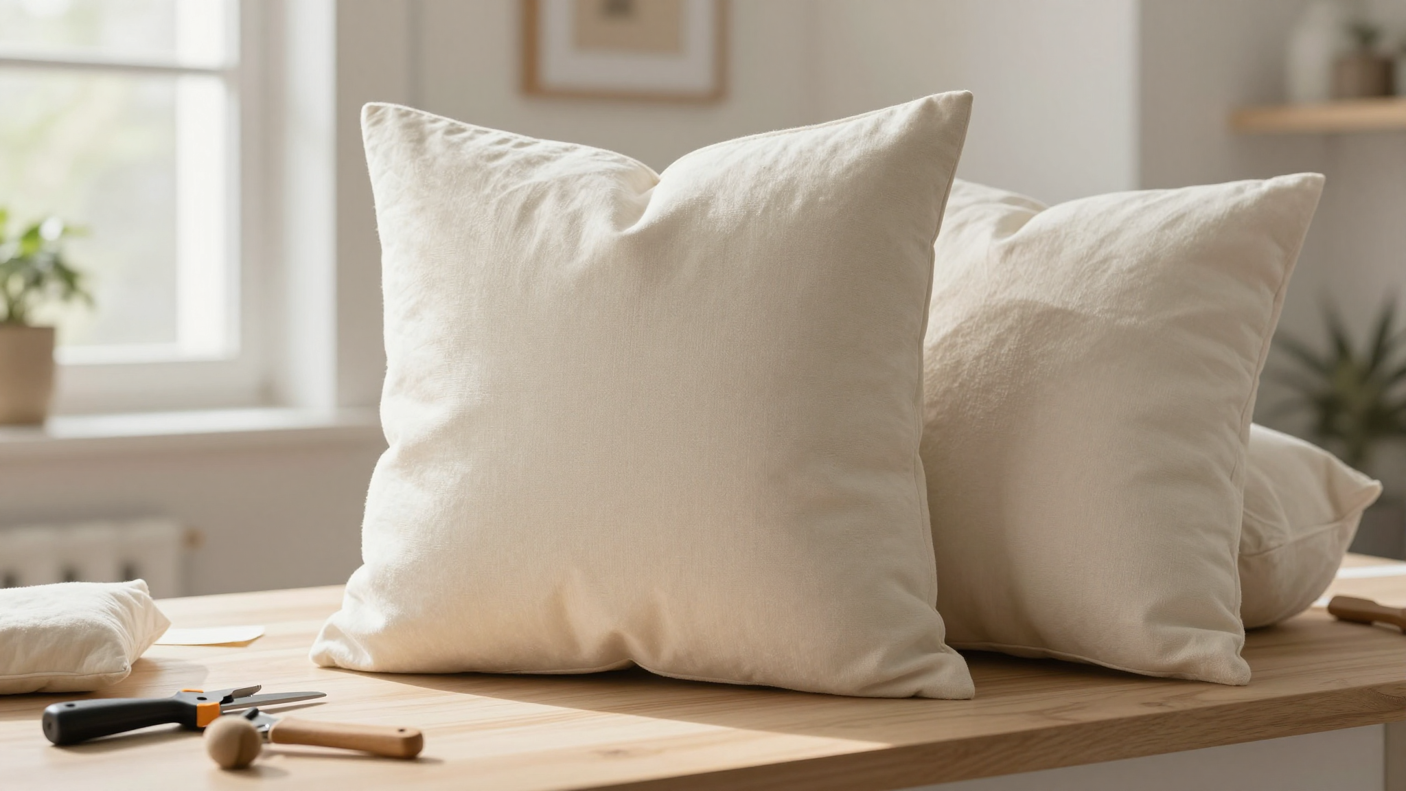 How to Make Your Own Throw Pillows from Scratch (No Sewing Degree Required!) - How to Make Your Own Throw Pillows from Scratc