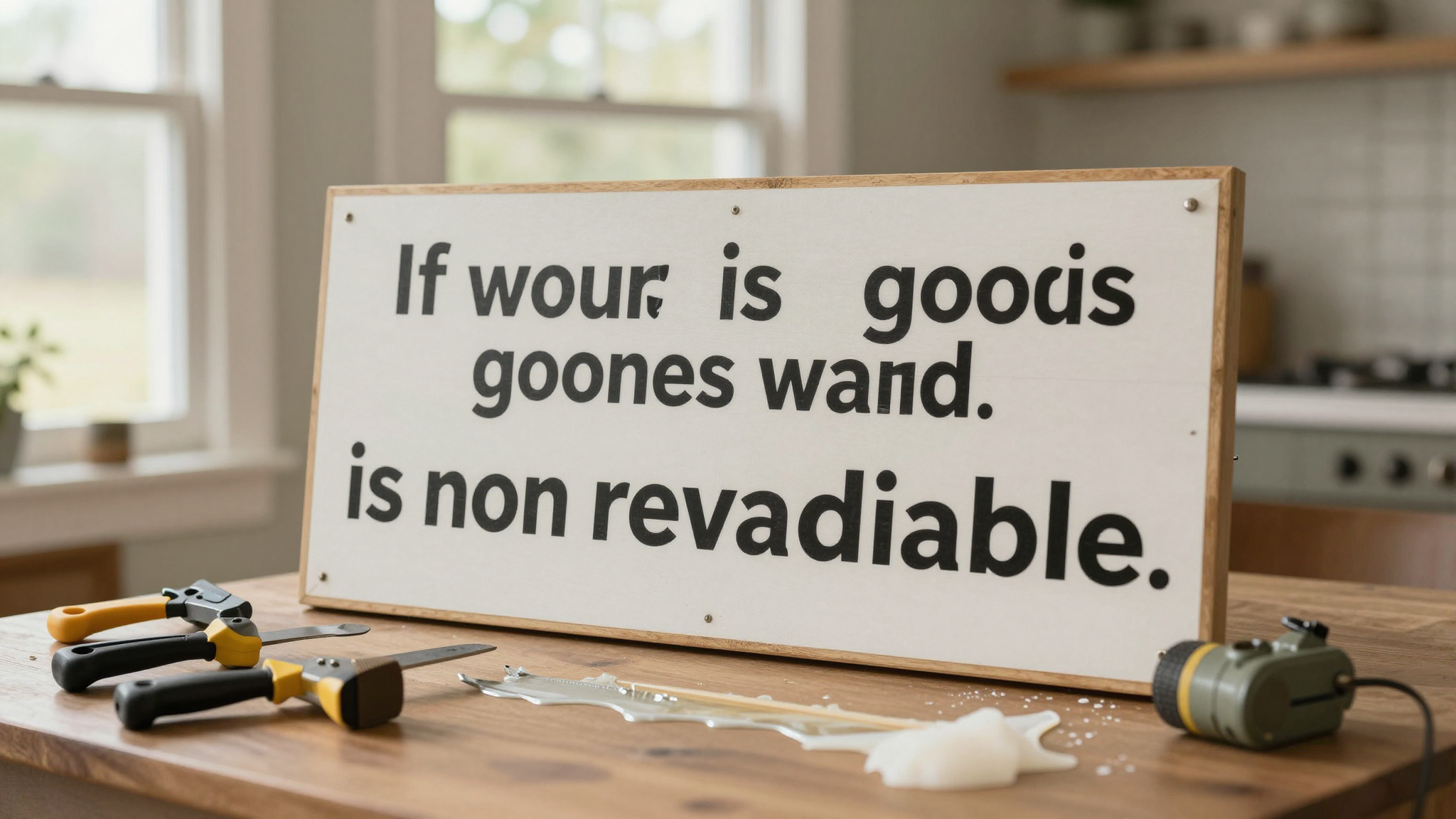 Weatherproofing Your Sign (So It Lasts) - Personalized Entryway Signs: A Simple DIY Tutorial