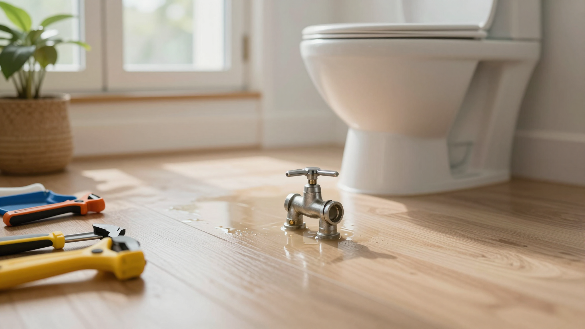 Safety First: How to Avoid a Flood (Or an Electric Shock) - How to Fix a Running Toilet in 5 Easy Steps